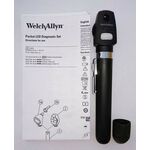 Welch Allyn 22870 Pocket LED Otoscope Set - 2.5V (Black)