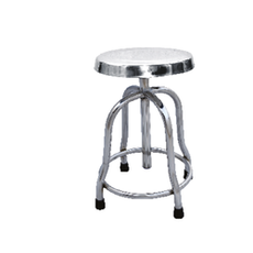 S.S. Revolving Stool with S.S. Top