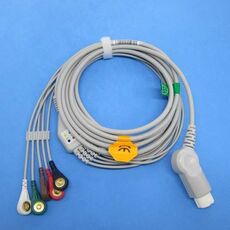 EMSLIFE 5 Lead ECG Cable For MINDRAY T5 T8 ECG Machine
