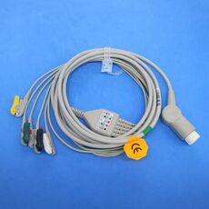 ECG Cable with 5 Leads Clip For Mindray IPM8,10,12 Patient Monitor