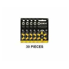 Widex Size 10 Batteries for Hearing Aids (PR70) - Pack of 30