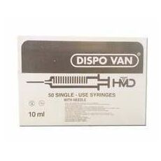 Dispo Van Syringe with Needle - 10ml