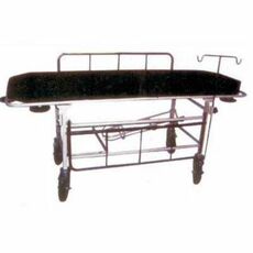 Aar Kay Patient Stretcher Trolley with Mattress