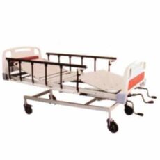 Aar Kay Mechanically ICU Bed with ABS Panels, Side Railings & Adjustable Height
