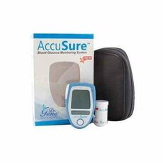 Accusure  Glucometer Blue with 25 Test Strips