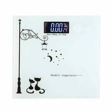 Weightrolux White Digital Personal Electronic Bathroom Body Weighing Scale-180Kg
