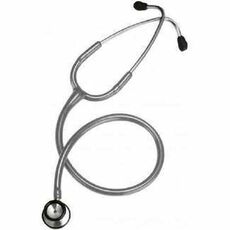 CardiacCheck Grey Pediatric Stainless Steel Stethoscope