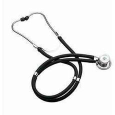 Shakuntla Pluss Rappaport Black Dual Head Stethoscope