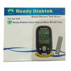 Ready Diabtek MH-007 Blood Glucose Test Strips- Pack of 100