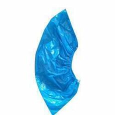 Disposable Shoes Cover LD Poly Blue  ( Pack of 100 nos. )