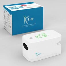 K-Life FTP-102 Finger Tip Pulse Oximeter with carry pouch .