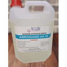 Sodium Hypochlorite  Surface Disinfectant , Arroguard AX10 ( 5 Litre )