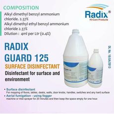 Surface and Aerial disinfectant Radix Guard 125 (1Ltr.) for aerial Fumigation