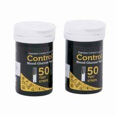 Control D Blood Glucose 100 Test Strips (Pack of 3)