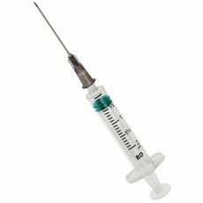 Becton Dickinson (BD) Emerald Syringe With Needle - 2 ml