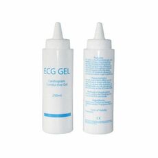 ECG Conductive Jelly Bottle 250ml Ultrasound Gel for Hospitals & Clinics