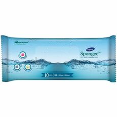 Dignity Spongee Body Wipes, 240x300 Mm 10 Wipes/Pack