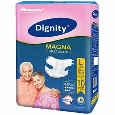 Buy Romsons Dignity Adult Pull Up Diapers (Pack of 10) for Incontinence -  Hey Zindagi