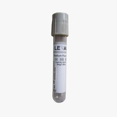 Levram Levac Vacuum Blood Collection Tube - Sodium Fluoride - Grey (Box of 100)