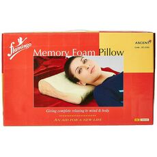 Flamingo Memory Foam Pillow - Universal (Yellow)