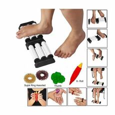 Perfect Magnets - Spiked Acupressure Massage Combo With Reflexology Chart