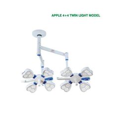 BJS Apple 4+4 Double Dome Ceiling OT Light
