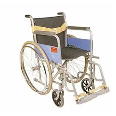 Vissco Invalid Folding Wheelchair Regular With Spoke Wheels