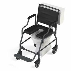 Arcatron Commode Wheelchair Heavy Duty Roll-Over