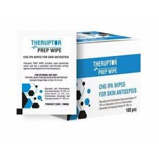 CareNow Theruptor CHG IPA Prep Wipes - Small