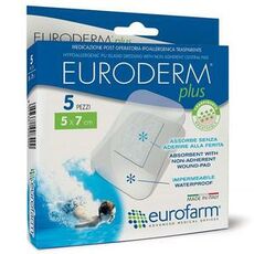 Euroderm Plus Transparent Sterile Bacteria Proof Foam Dressing