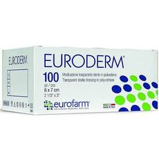 Euroderm Transparent Waterproof Sterile Adhesive Dressing