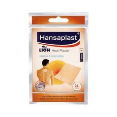 Hansaplast Lion Capsicum Heat Plaster - Pack of 4