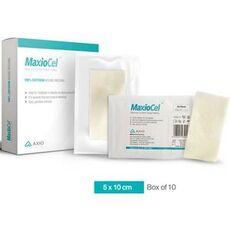 MaxioCel MX0510 Wound Dressing for Diabetic Foot Ulcers (Pack of 10)