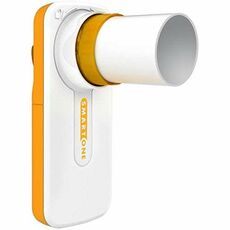 MIR Smart One Spirometer For Smartphone ,  Digital Spirometer & Peak Flow Meter with Free App & Reusable Mouthpiece
