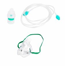 Control D Pediatric Child Mask Nebulizer Kit with Air Tube, Medicine Chamber for Nebulizer