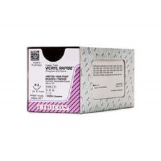Ethicon Vicryl Rapide Sutures USP 6-0, 3/8 Circle Reverse Cutting Prime P-1 - W9913 - Box of 12