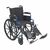 Drive Devilbiss Standard Wheelchair Blue Streak with Elevating Leg Rest