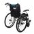 Kosmocare Elegant Breeze Folding Wheelchair With Seatbelt