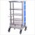 Dolphin Surgical Laparoscopic Trolley, Stainless Steel