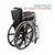 KosmoCare Dura Rexine Mag Wheel Regular Foldable Wheelchair with Safety Belt