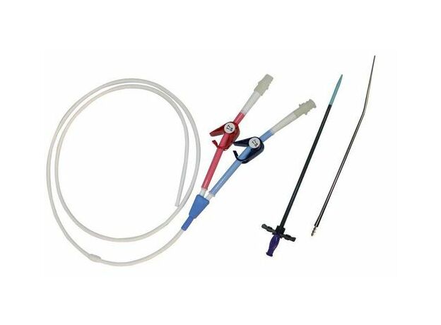 Double Lumen Long Term Central Venous Catheter 9f