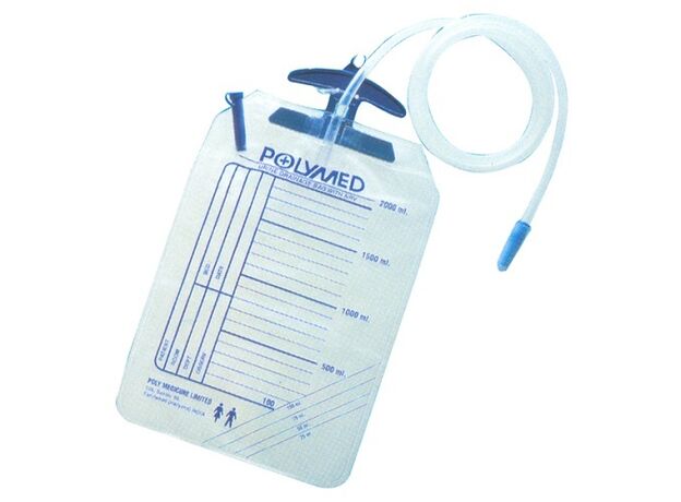 Polymed Urine Collection Bag (Pack of 25 nos.)