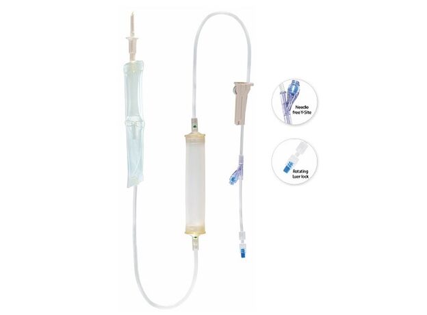 Blood Transfusion Pump Set, (Pack of 20 nos.) Polymed