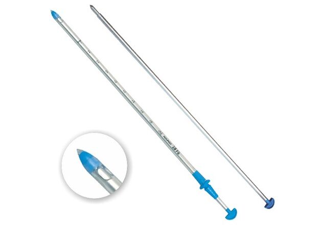 Thoracic Drainage Catheter with Trocar Polymed