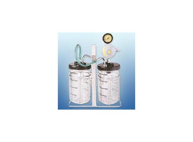Anaesthetics India Twin Carry Vacuum Unit, With stand