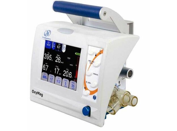 Magnamed Oxymag Ventilator, Portable Machine (Adult to Neonatal)