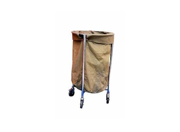 Soiled Linen Trolley with Canvas Cart (M.S.)