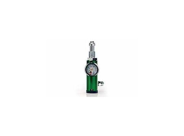 Infi Oxygen Regulator with Humidifier Bottle and Spanner suitable for B type and D type cylinders