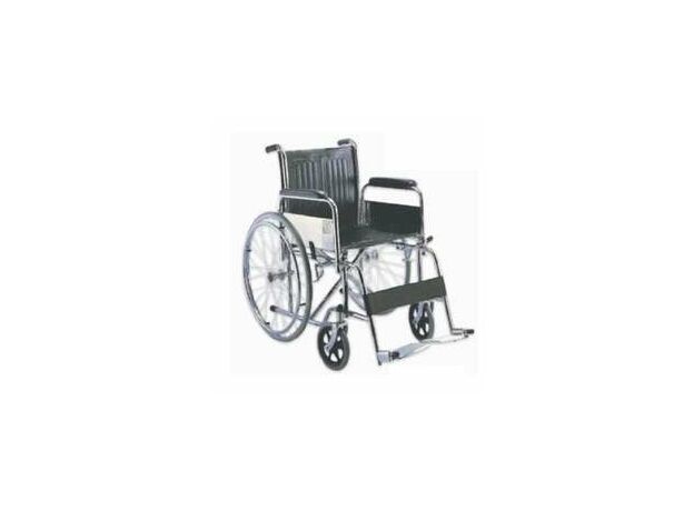 Lightweight Folding Wheelchair (Chrome)