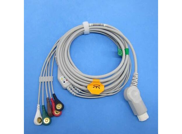 EMSLIFE 5 Lead ECG Cable For MINDRAY T5 T8 ECG Machine